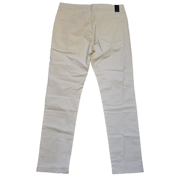 NWT Collars & Co CEO Chino Five Pocket Pants Cotton Stretch Pants Stone 34x32 - Picture 3 of 14